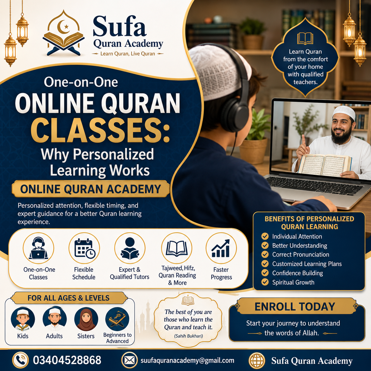 One-on-One Online Quran Classes: Why Personalized Learning Works | Online Quran Academy